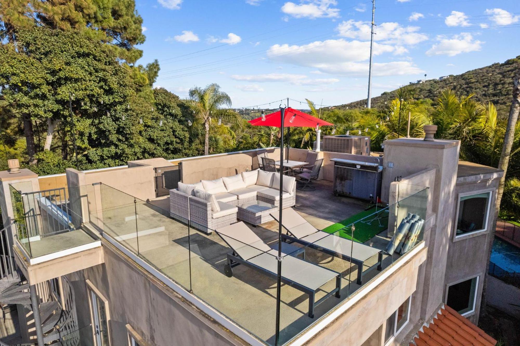 Oceanview Luxe Retreat With Rooftop * San Diego